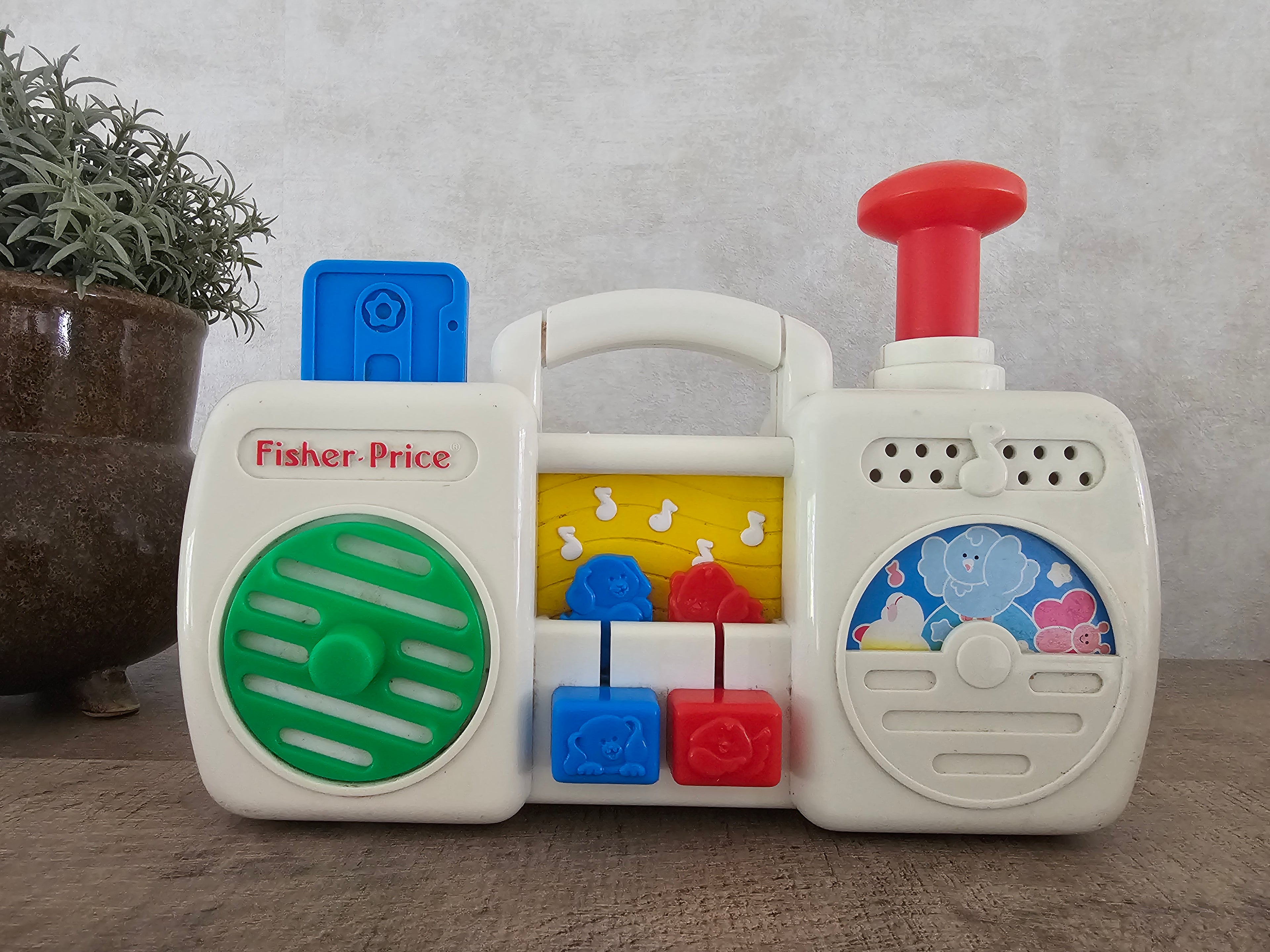 Fisher price boombox radio 1991