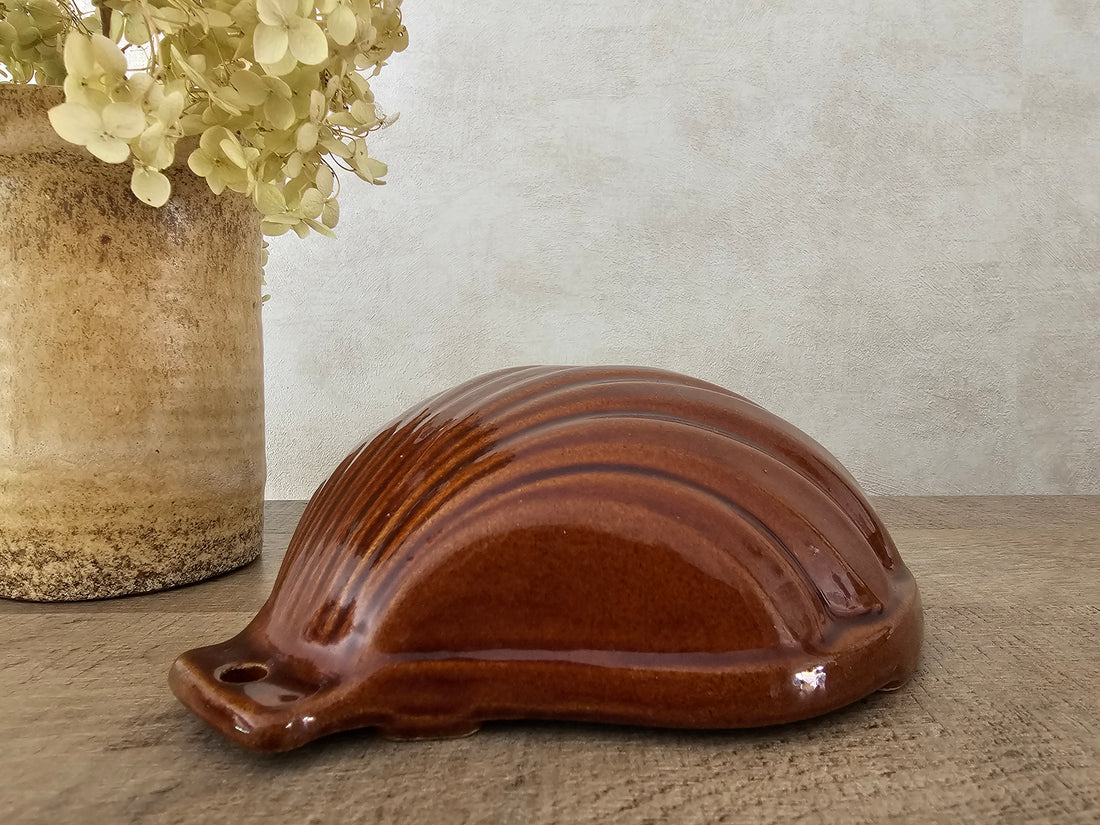 Vintage puddingvorm schelp