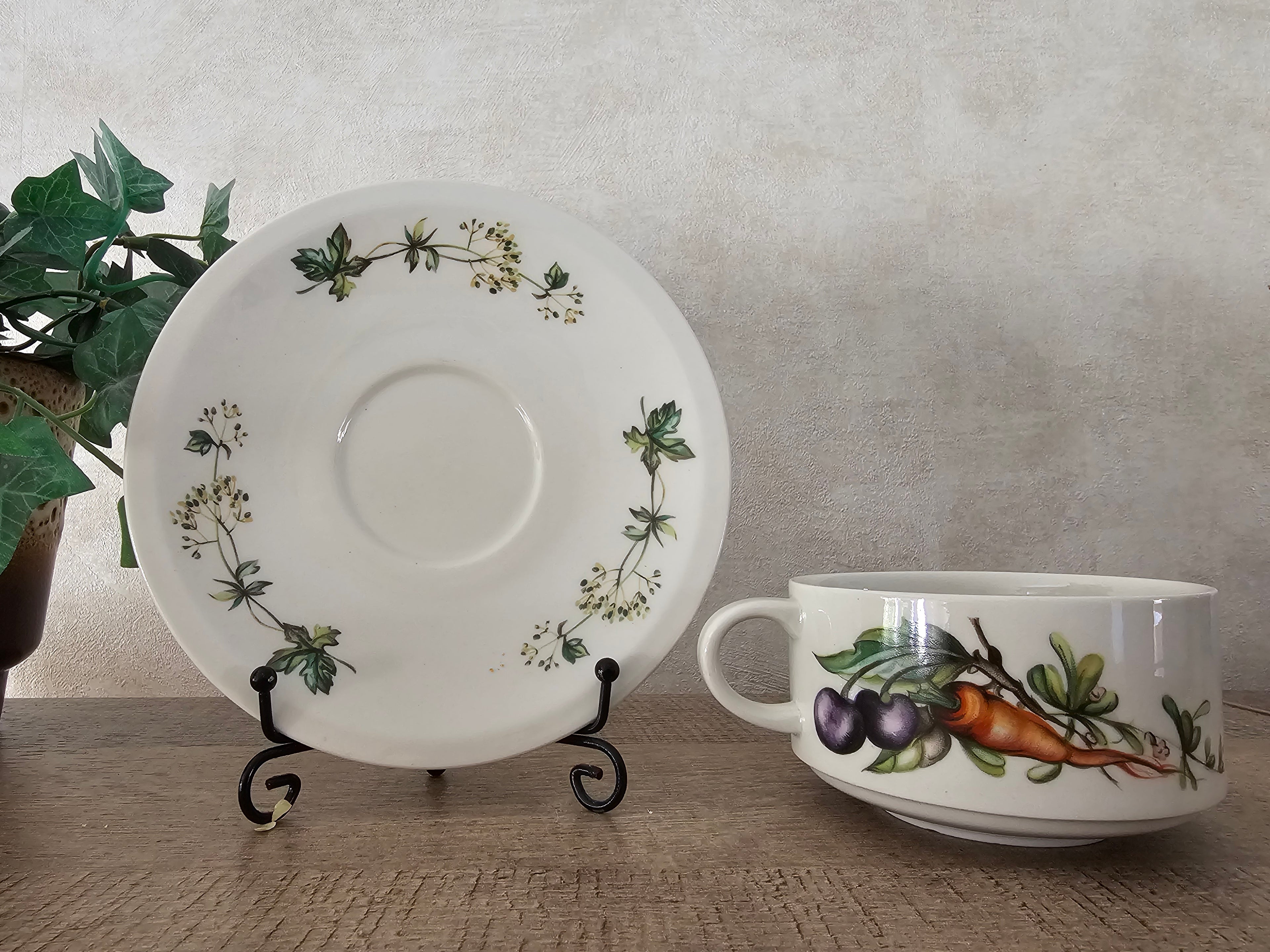 Villeroy Boch kop en schotel Royco