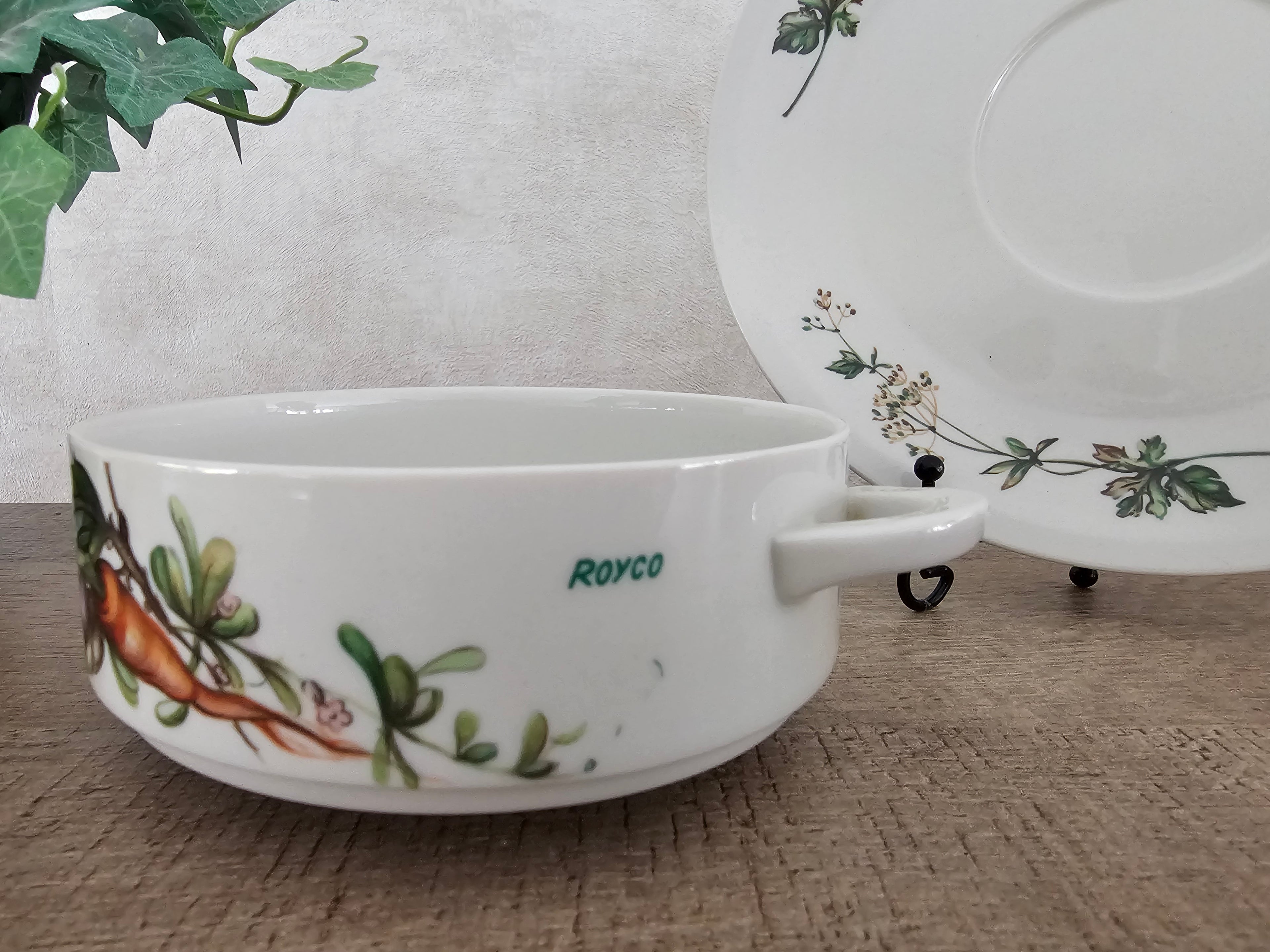 Villeroy Boch Royco soepkom met schotel