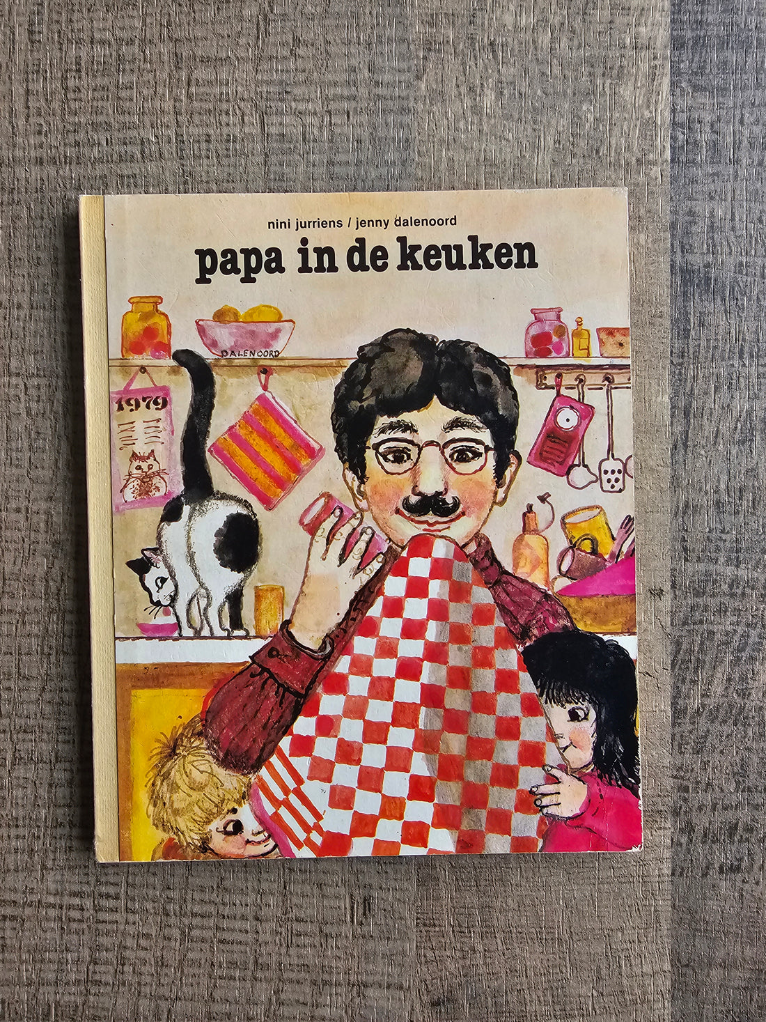 Papa in de keuken 1978