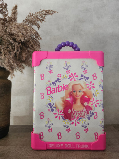 Barbie deluxe doll trunk
Koffer voor barbie kleding