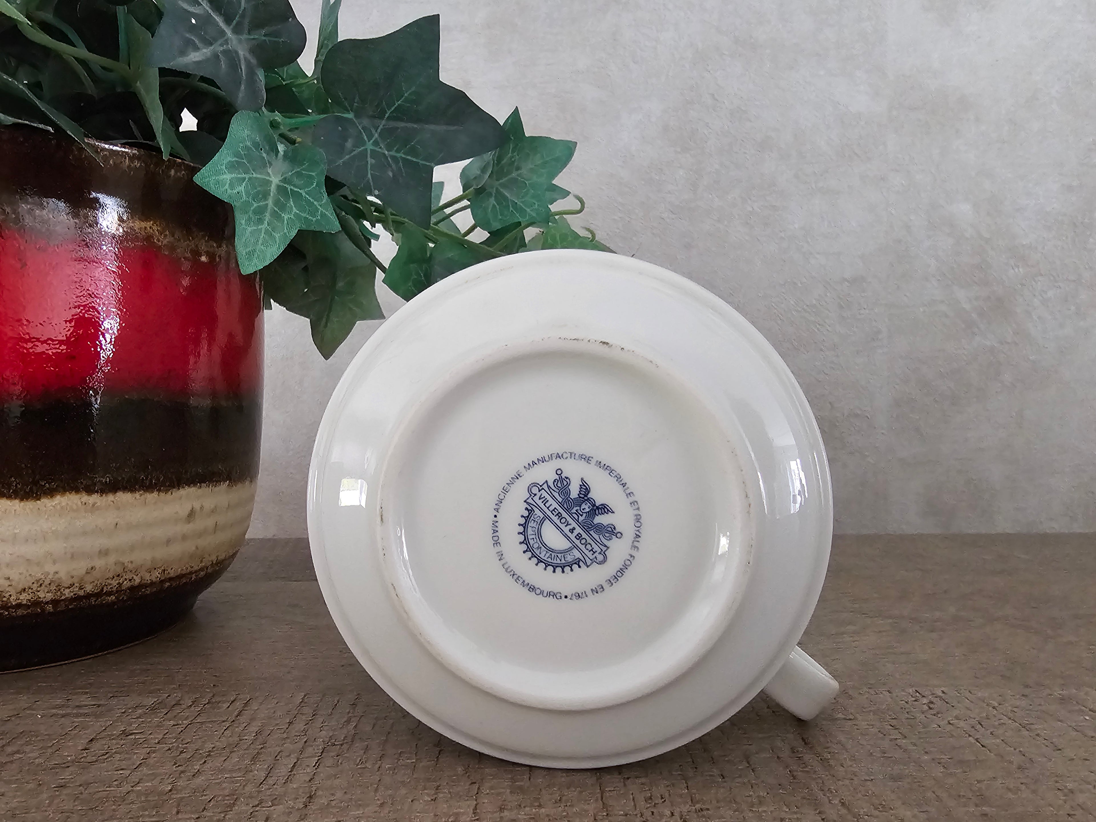 Villeroy Boch soepkom Royco &quot;poes&quot;