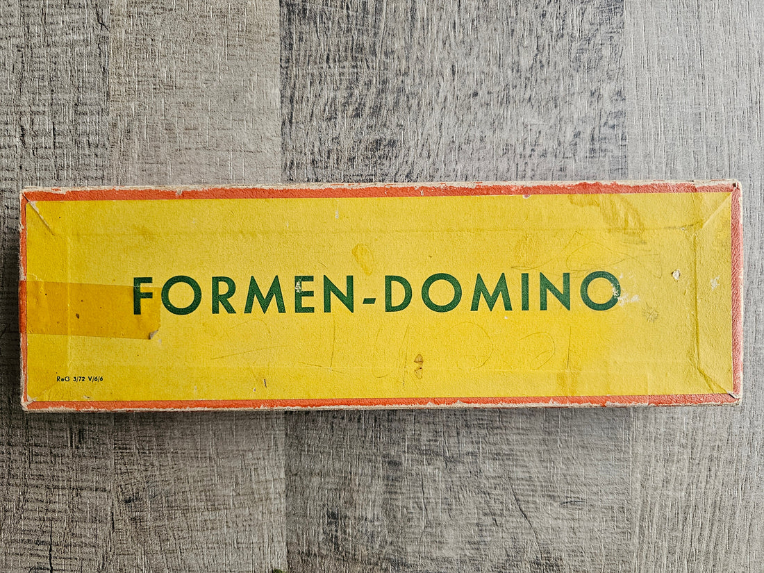 Houten vintage domino