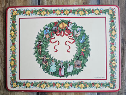 Vintage PIMPERNEL kerst placemats - Marlene Moore