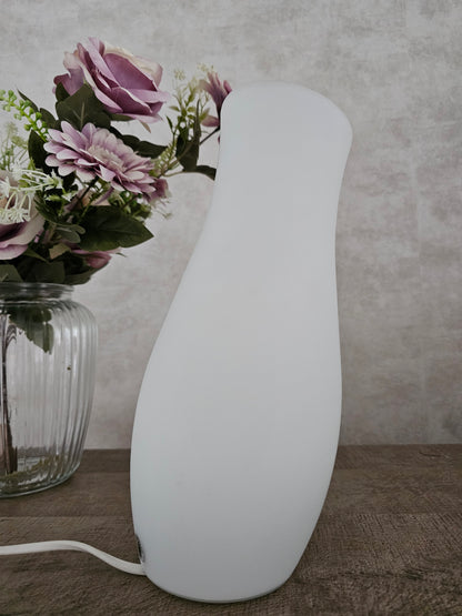 Ikea witte glazen lamp Mylonit