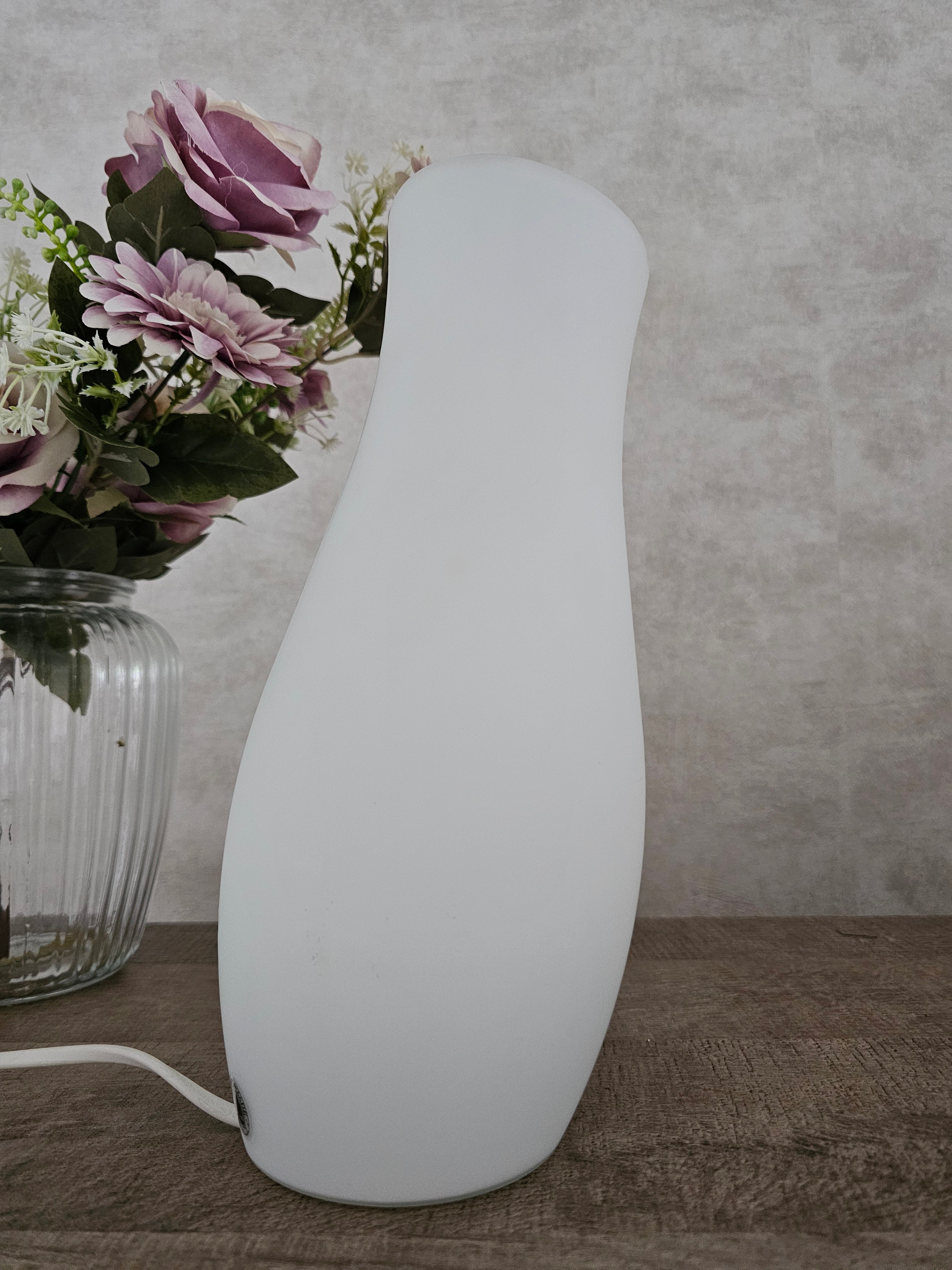 Ikea witte glazen lamp Mylonit