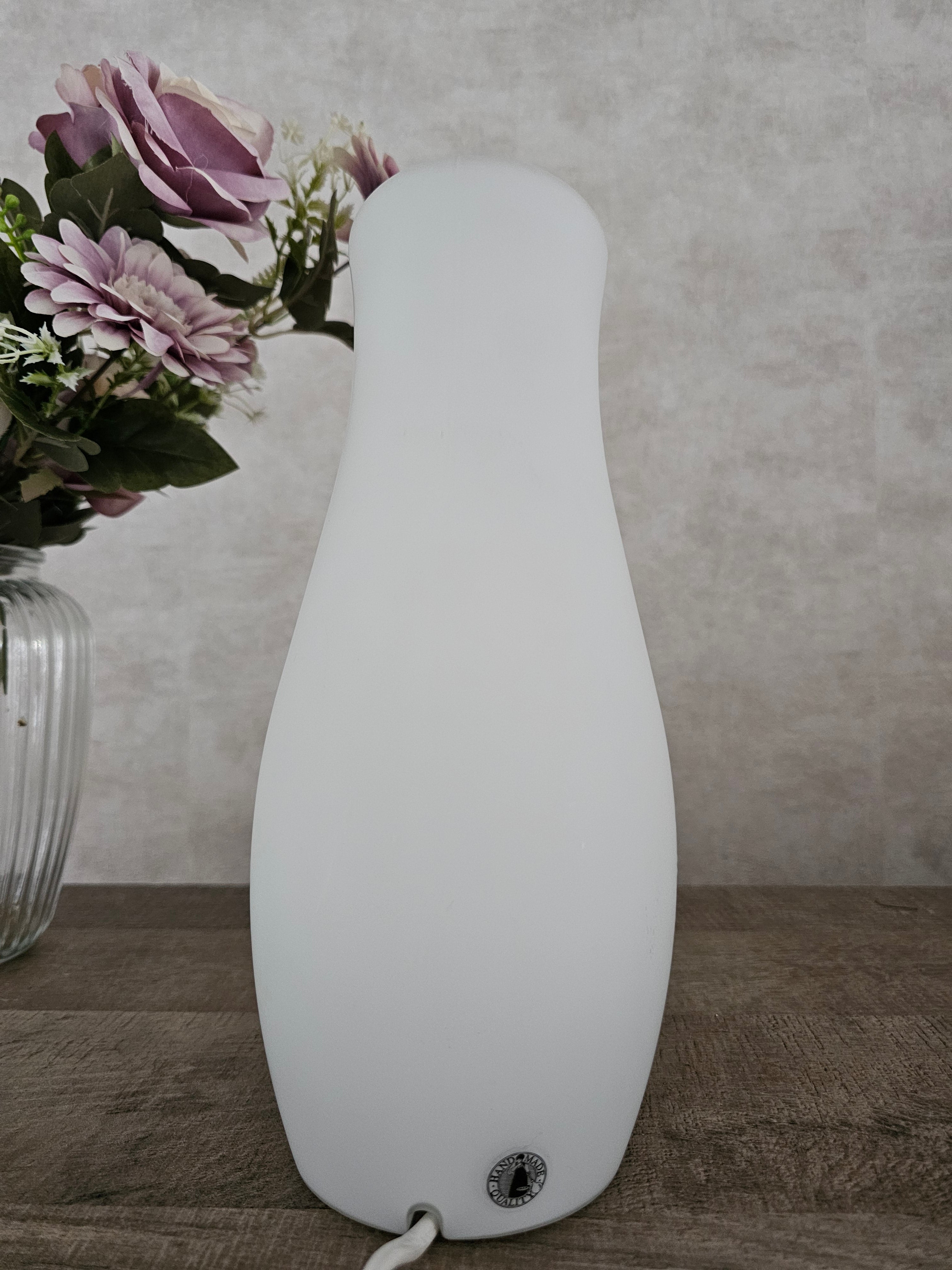 Ikea witte glazen lamp Mylonit