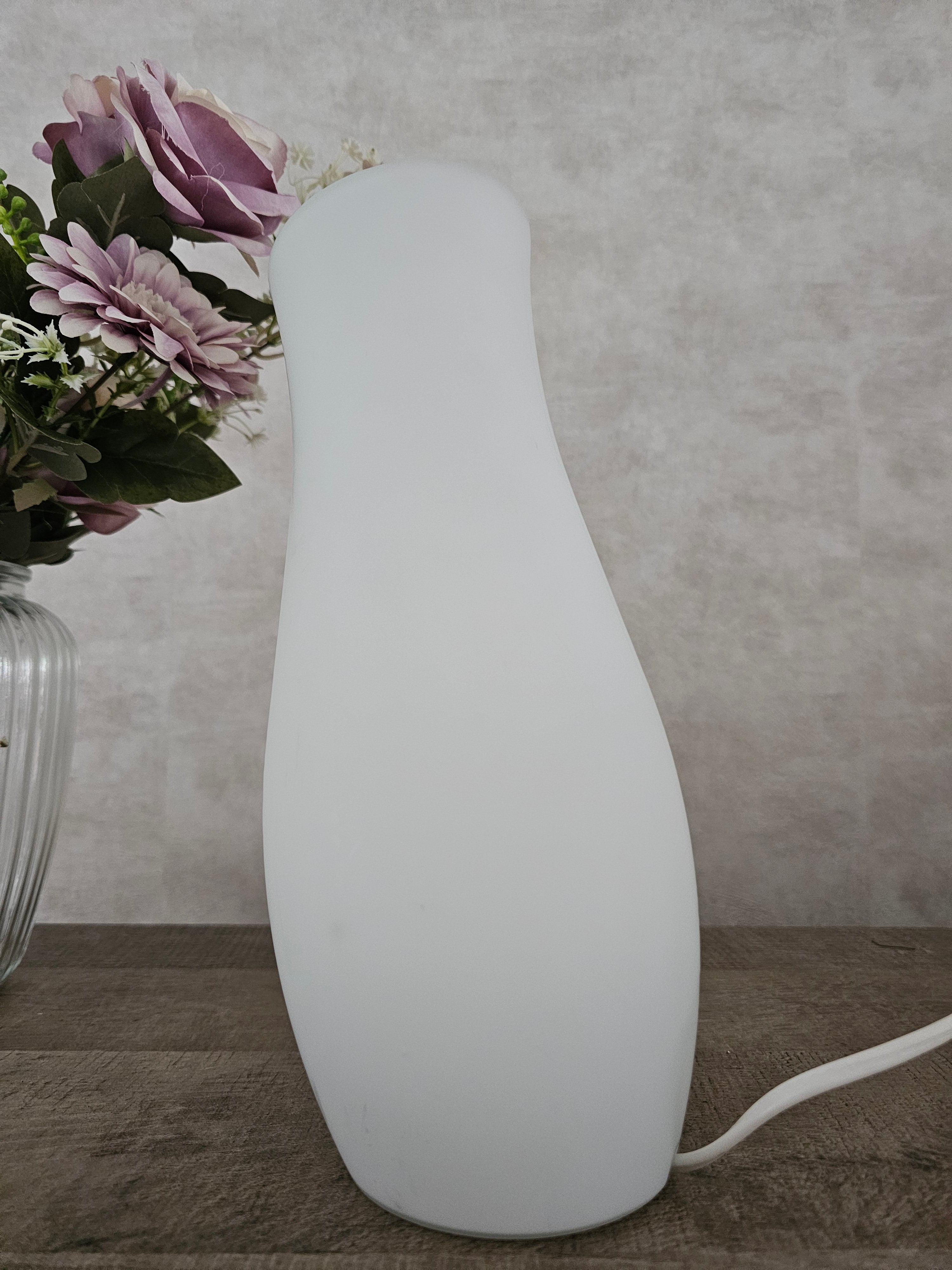 Ikea witte glazen lamp Mylonit