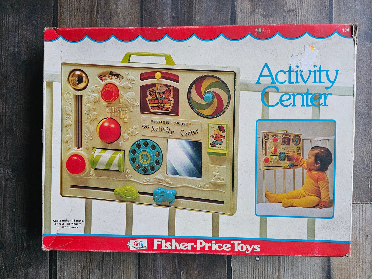 Fisher price vintage activity center