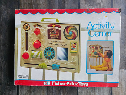 Fisher price vintage activity center