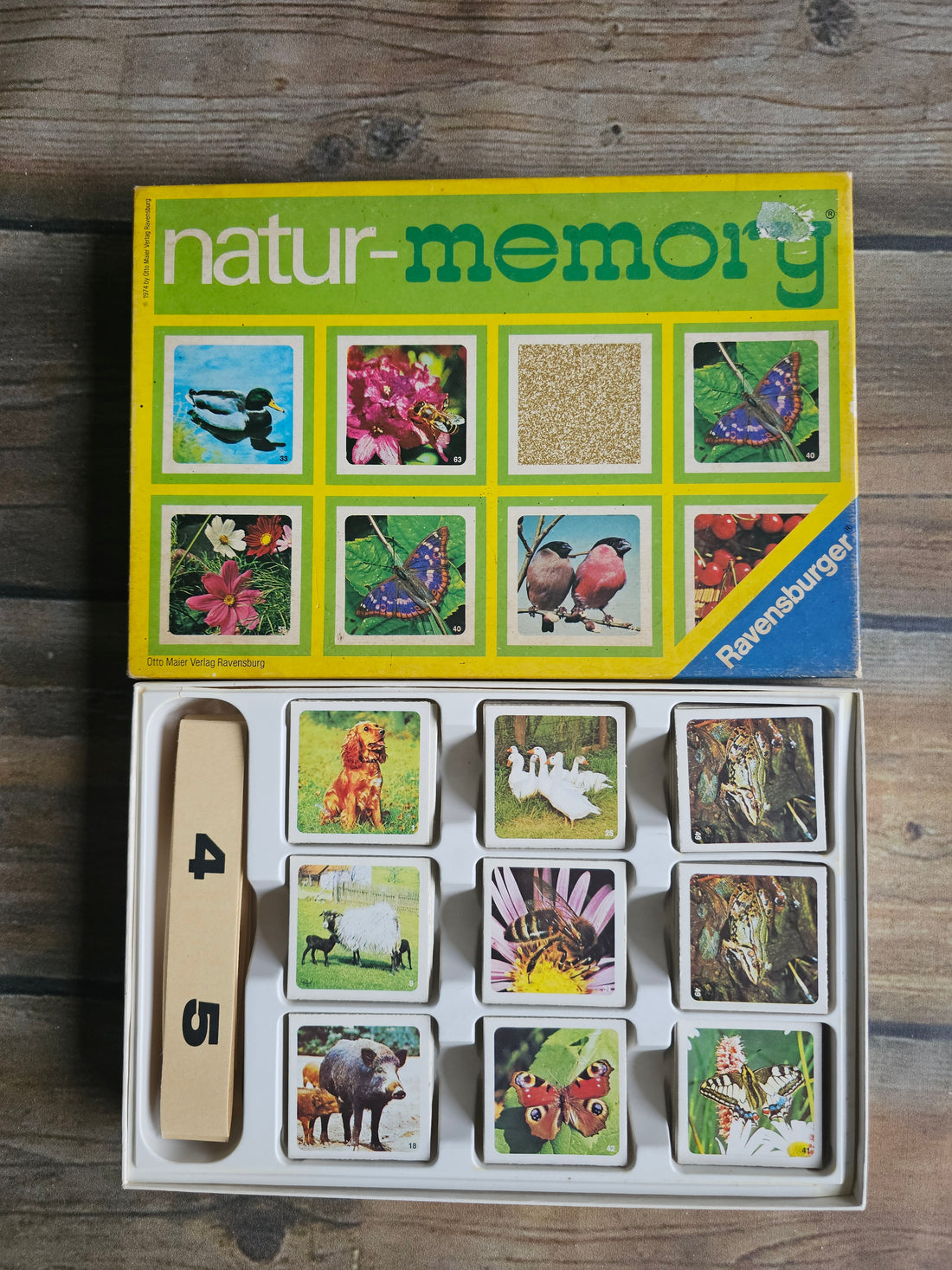 Ravensburger natuur memory 1974