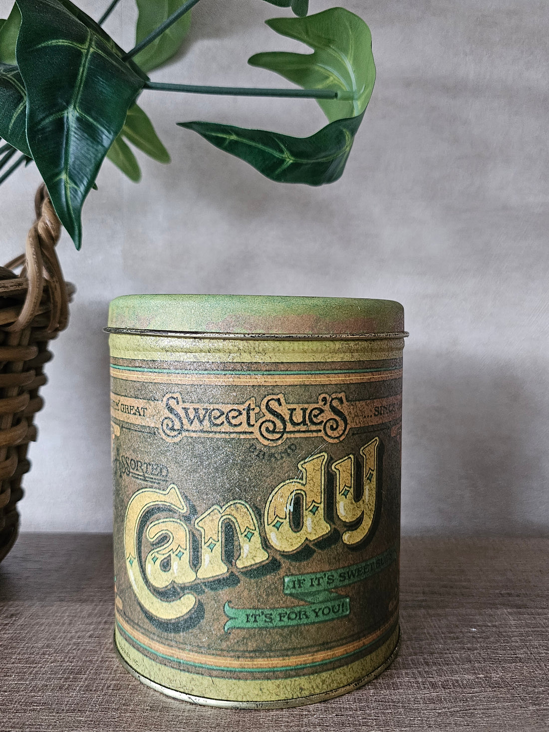 Vintage Amerikaans blik "Candy"