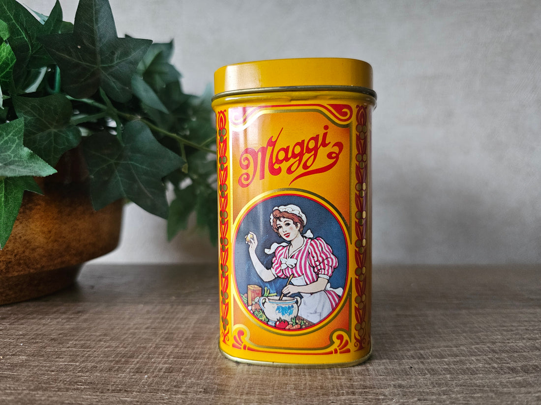 Vintage Nestlé Maggi Bouillonblikje jaren 80