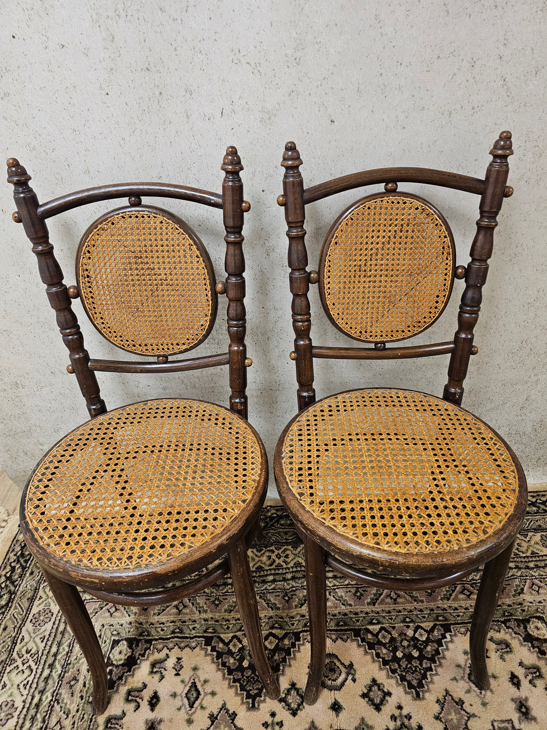 Fischel Thonet bistro stoelen set 2 stuks