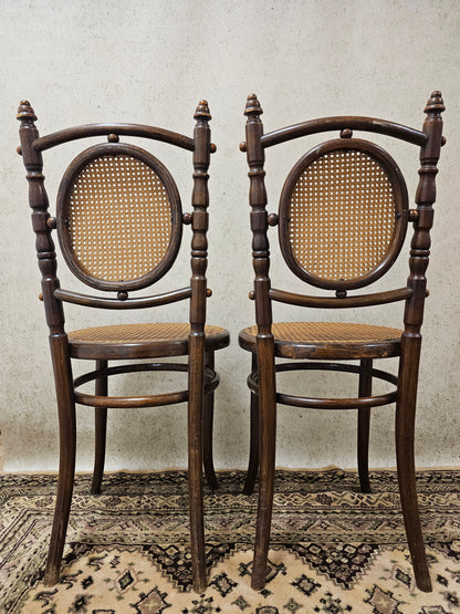 Fischel Thonet bistro stoelen set 2 stuks