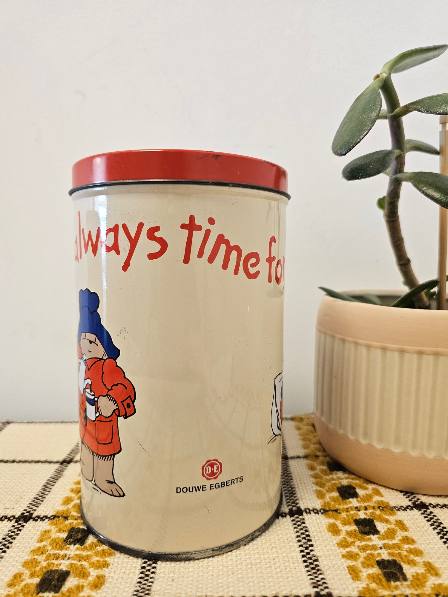 Paddington blik &quot;always time for coffee&quot;