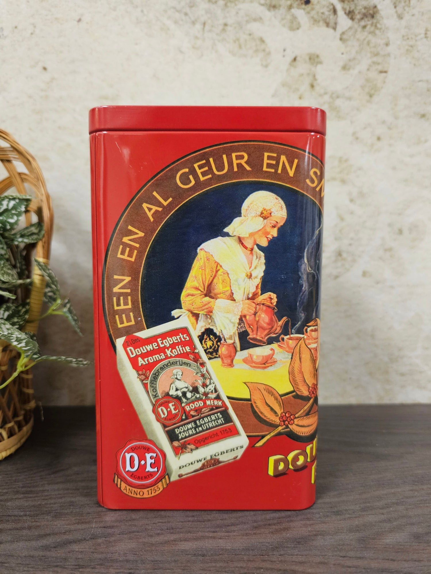 Douwe Egberts rood blik