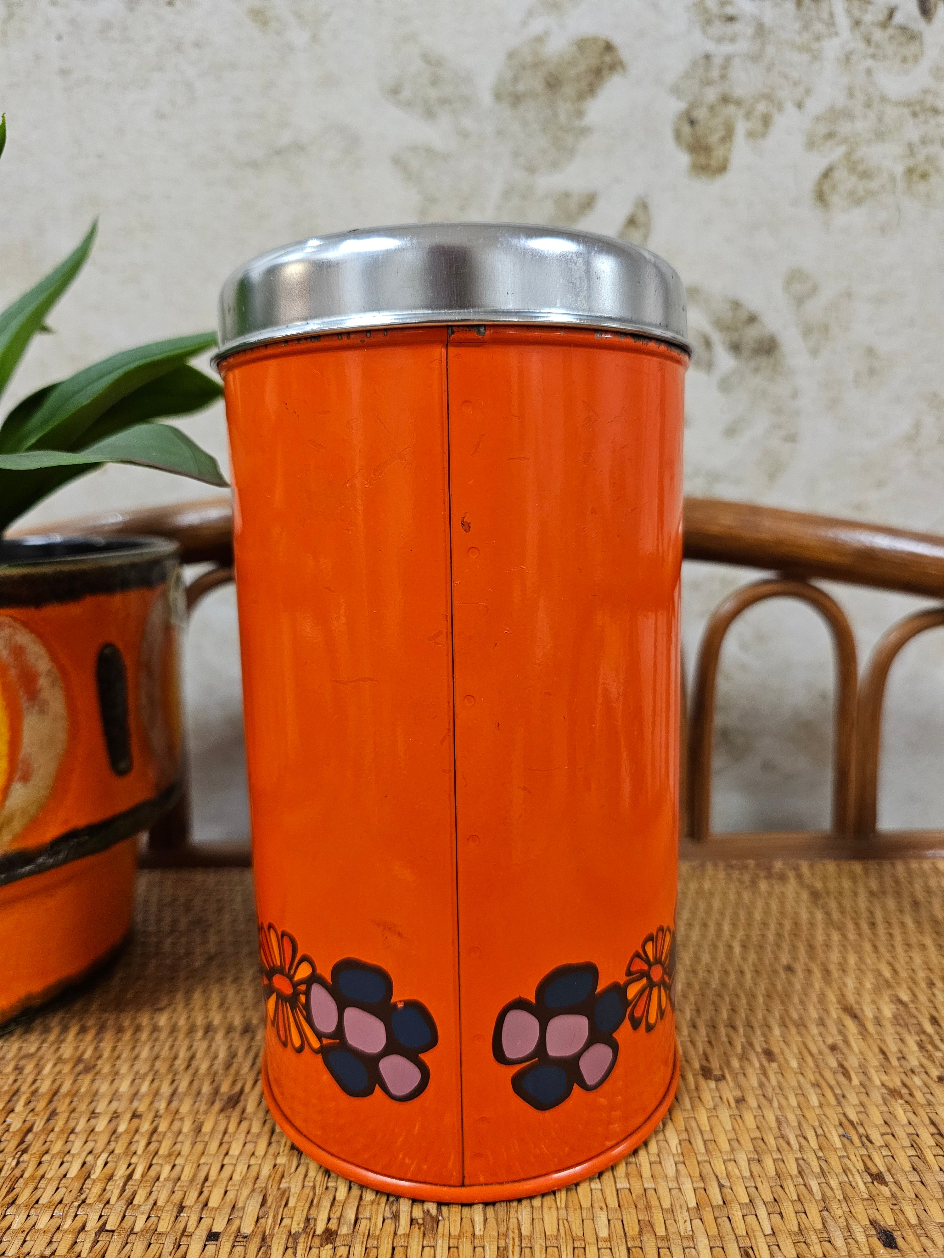 Brabantia oranje Diane bloem blik 20 cm