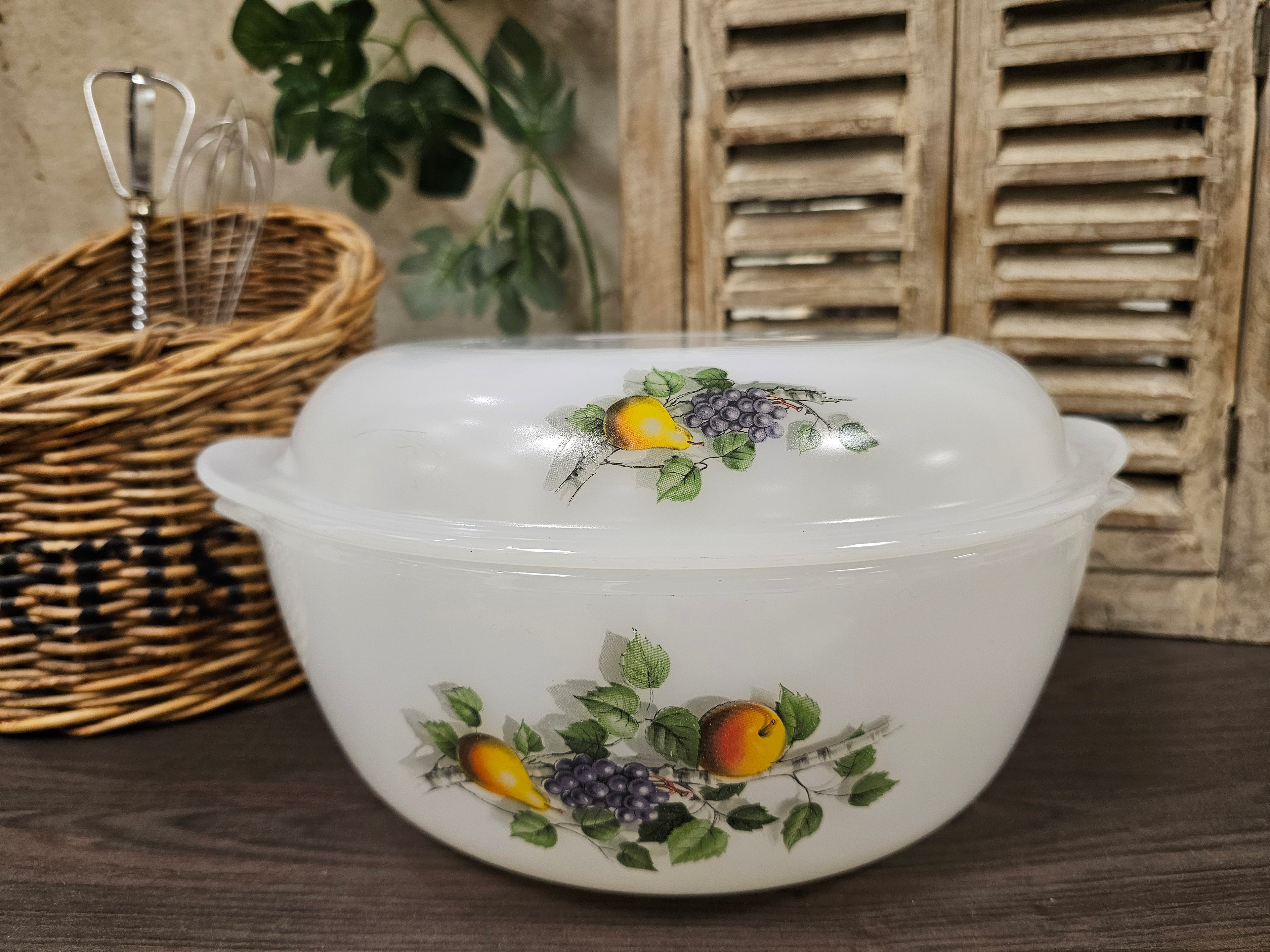 Arcopal Fruit de France ovenschaal met deksel 30 cm