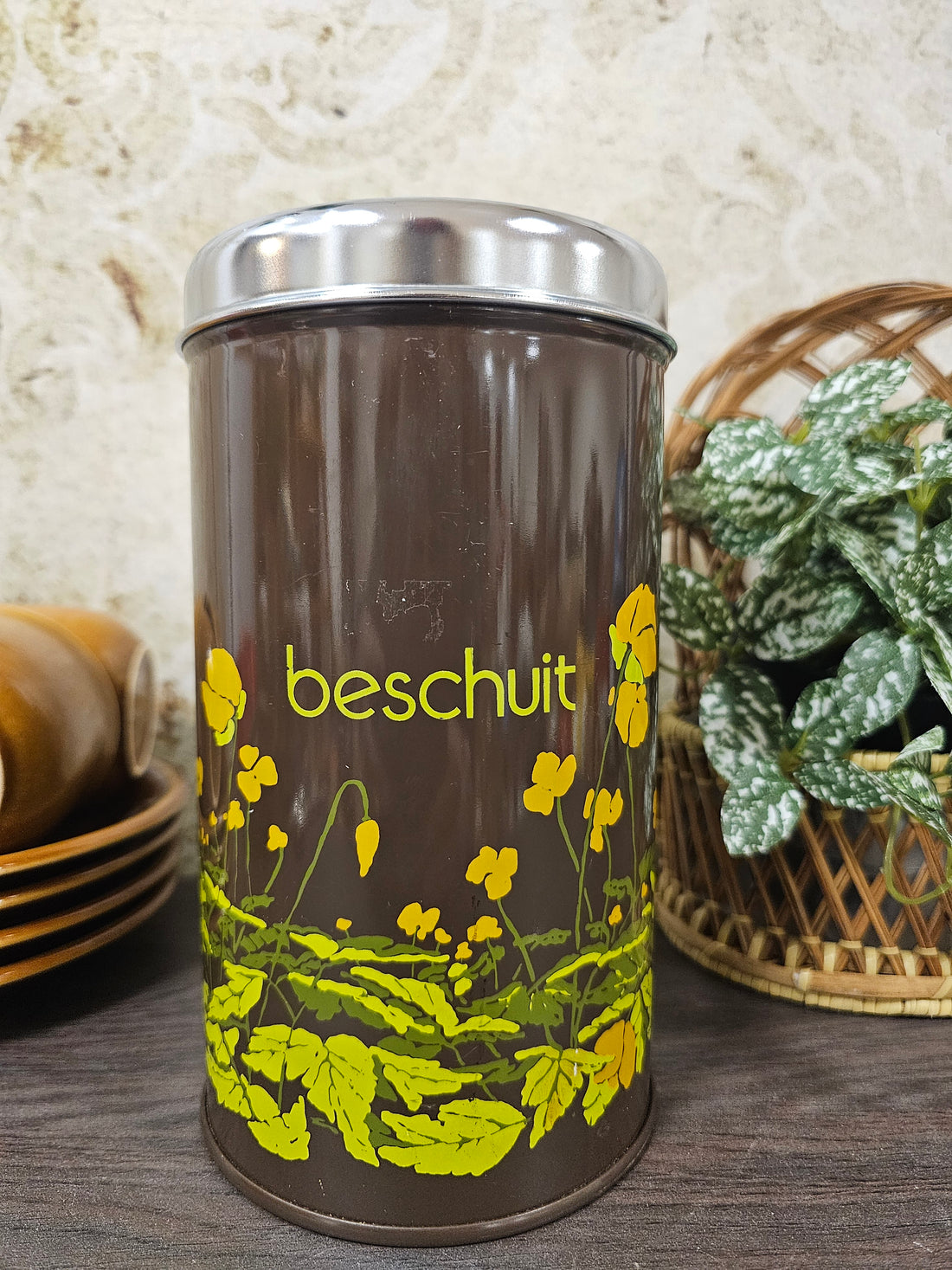 Brabantia beschuit blik boterbloem