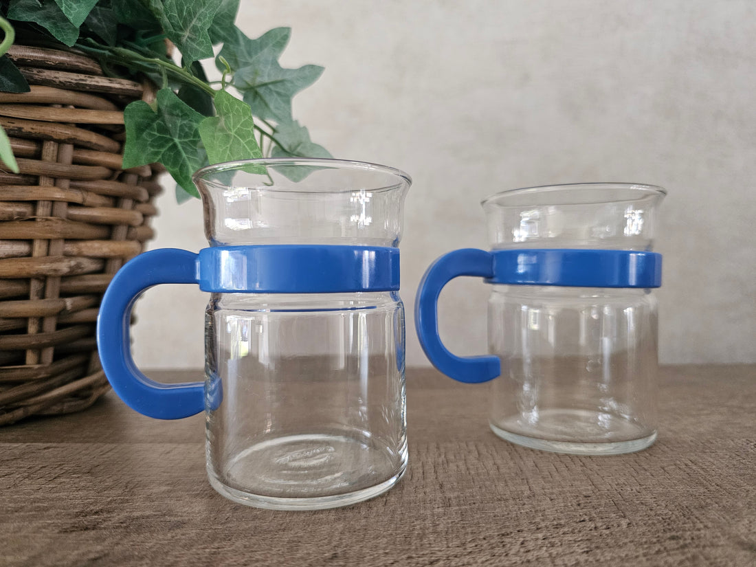 Randwyck theeglas blauw