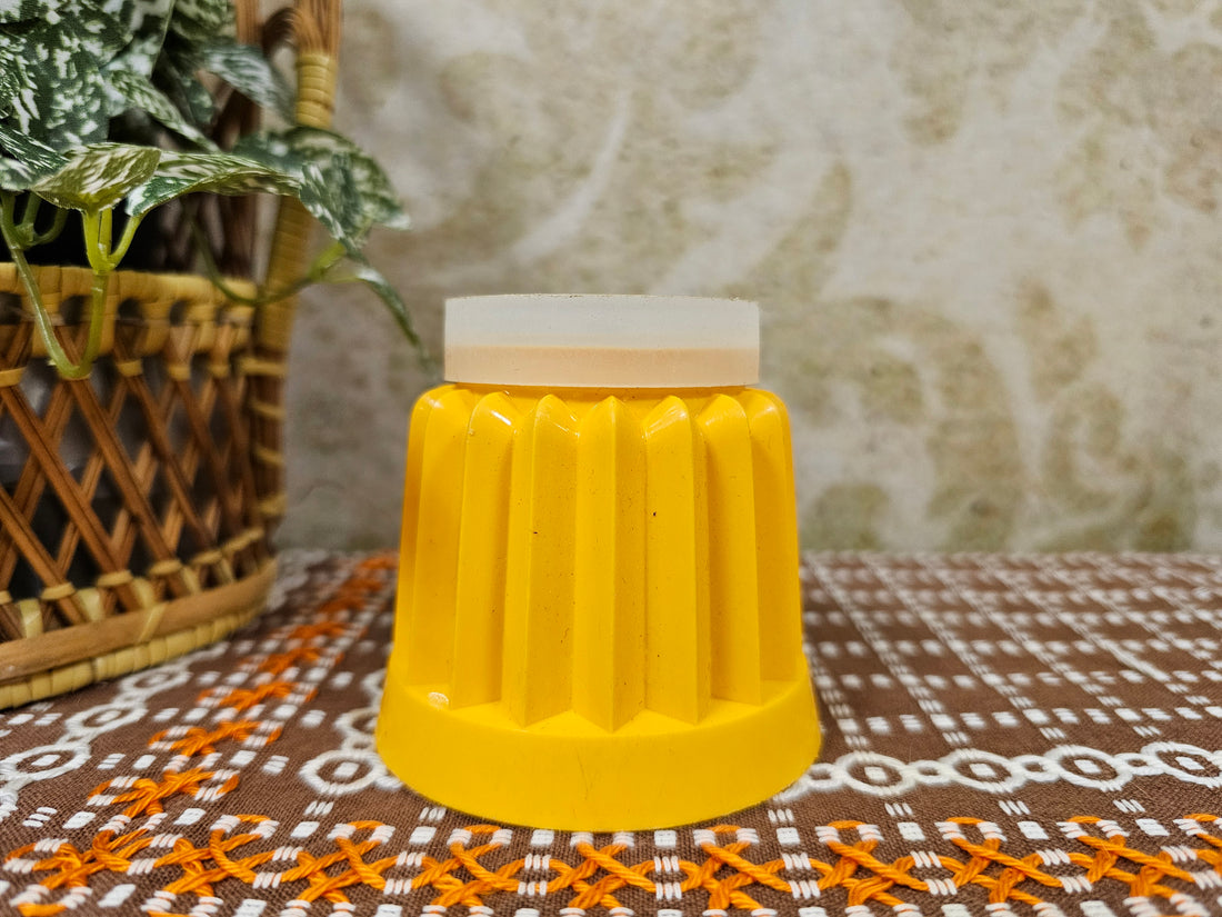 Tupperware puddingvorm oranje