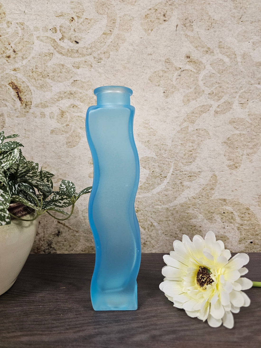 Ikea Skämt golvend vaasje lichtblauw