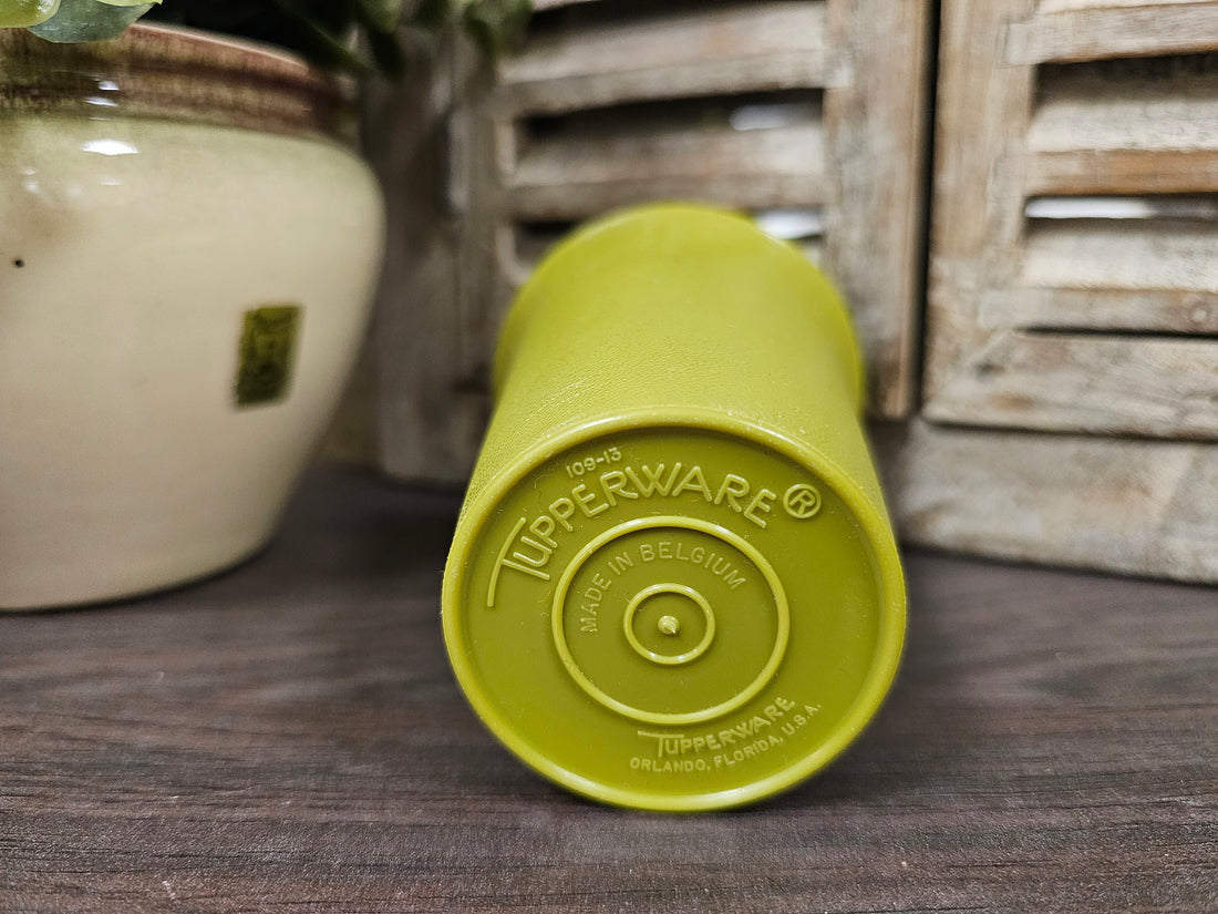Tupperware groene beker