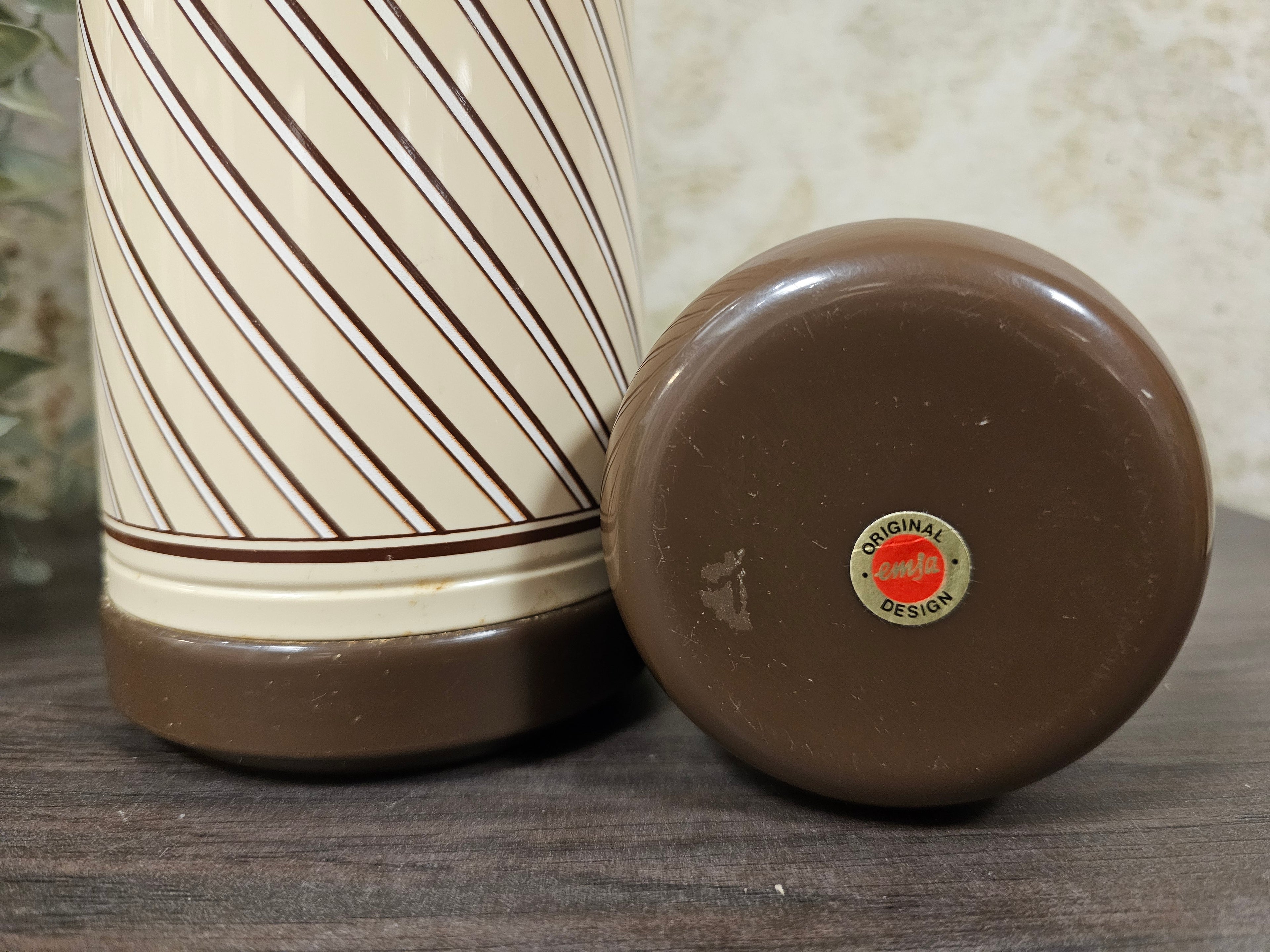 Emsa thermosfles bruin / beige