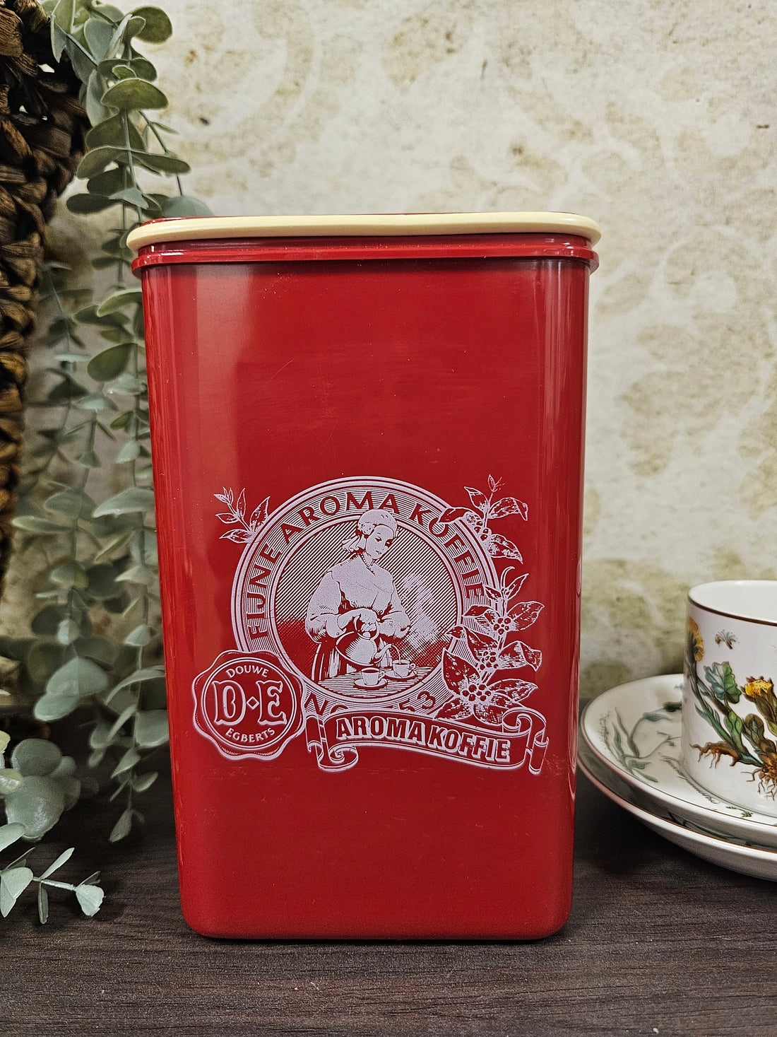 Mepal Rosti voorraadpot Douwe Egberts – rood