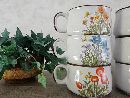 Wildflower soepkommen set