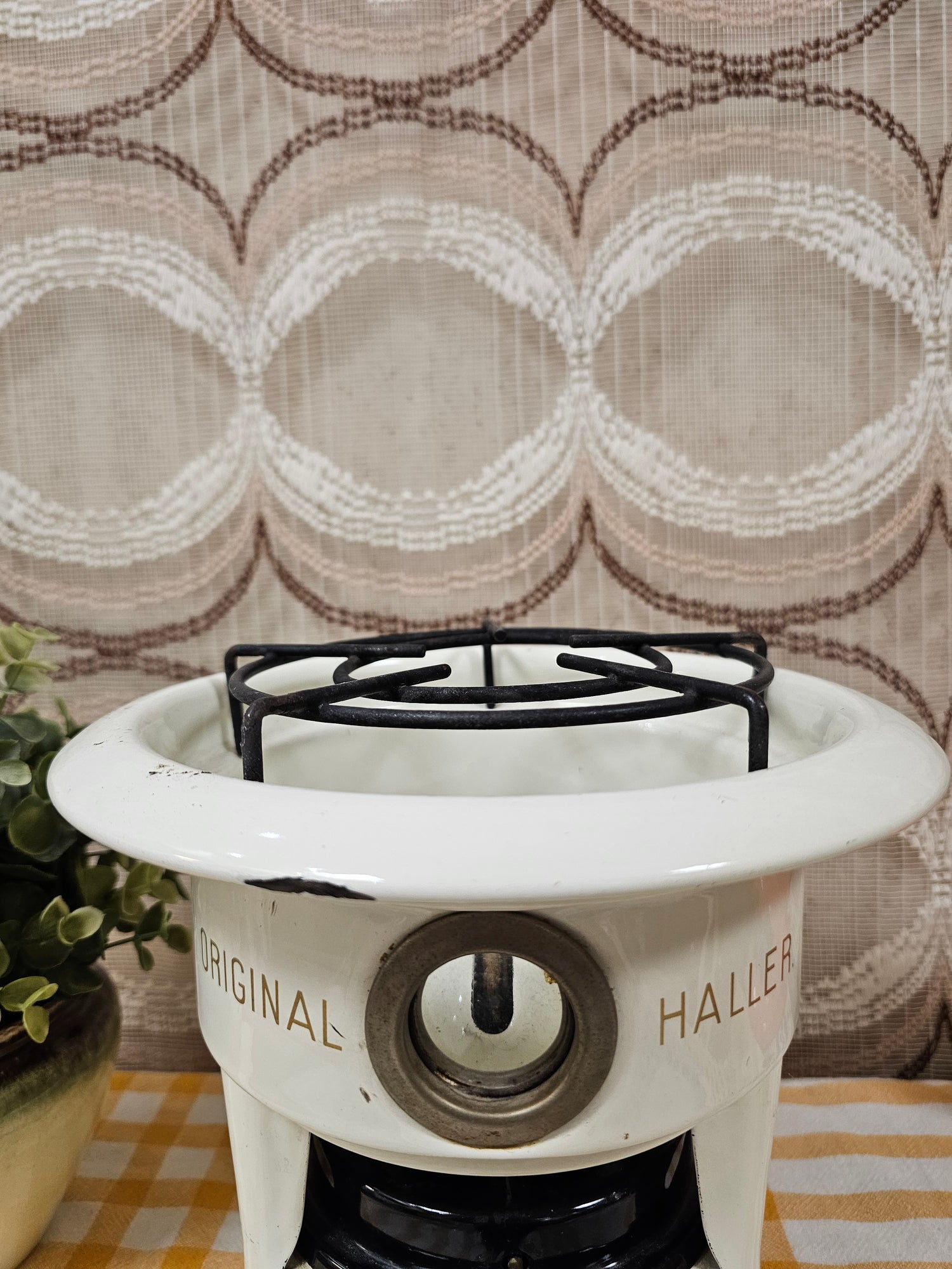 Haller petroleumstel wit