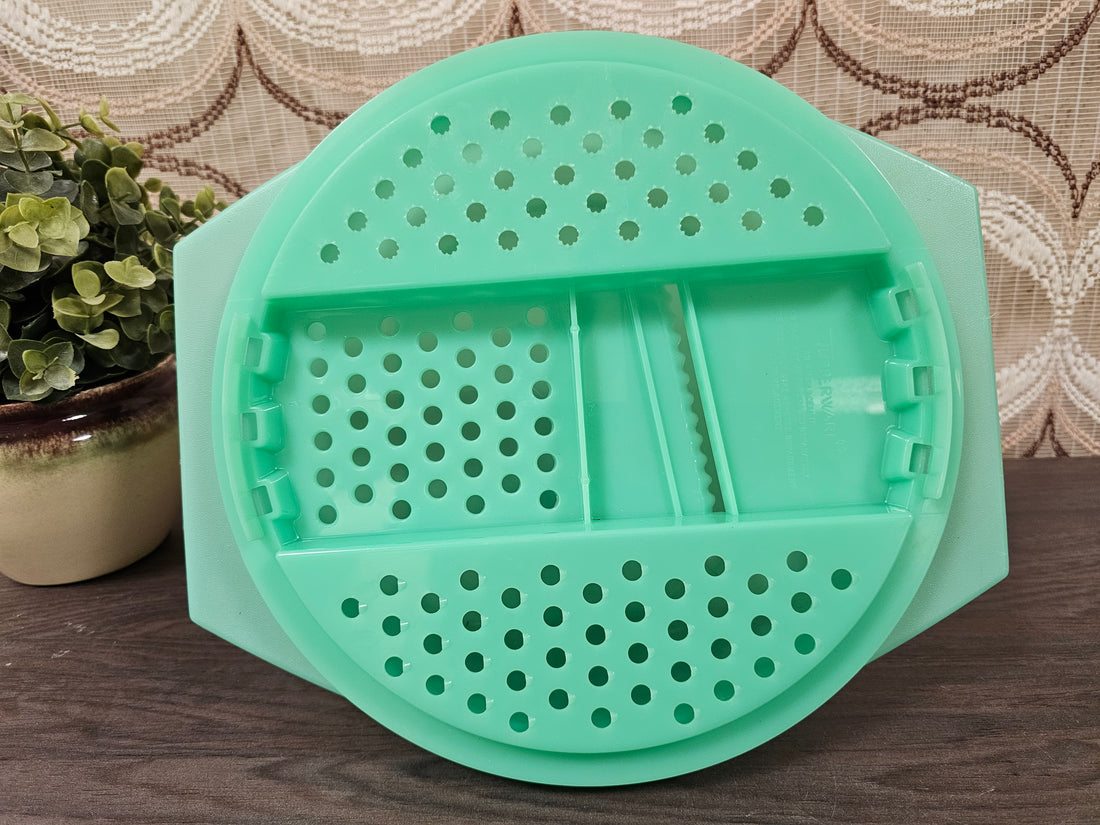 Tupperware rasp mintgroen