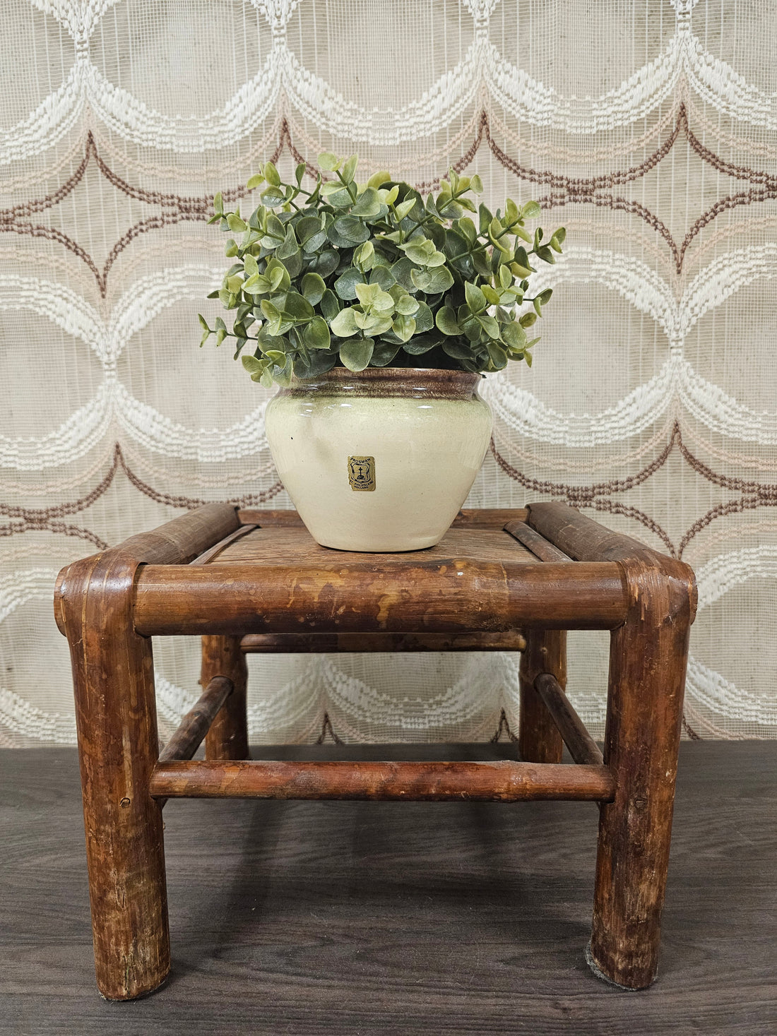 Bamboe vintage plantentafel