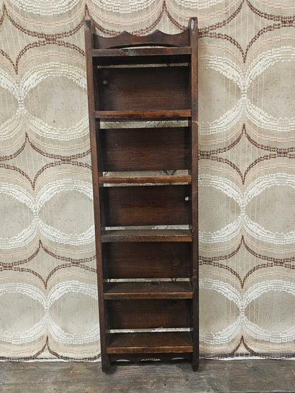 Houten bakstenen mal – decoratief wandrek