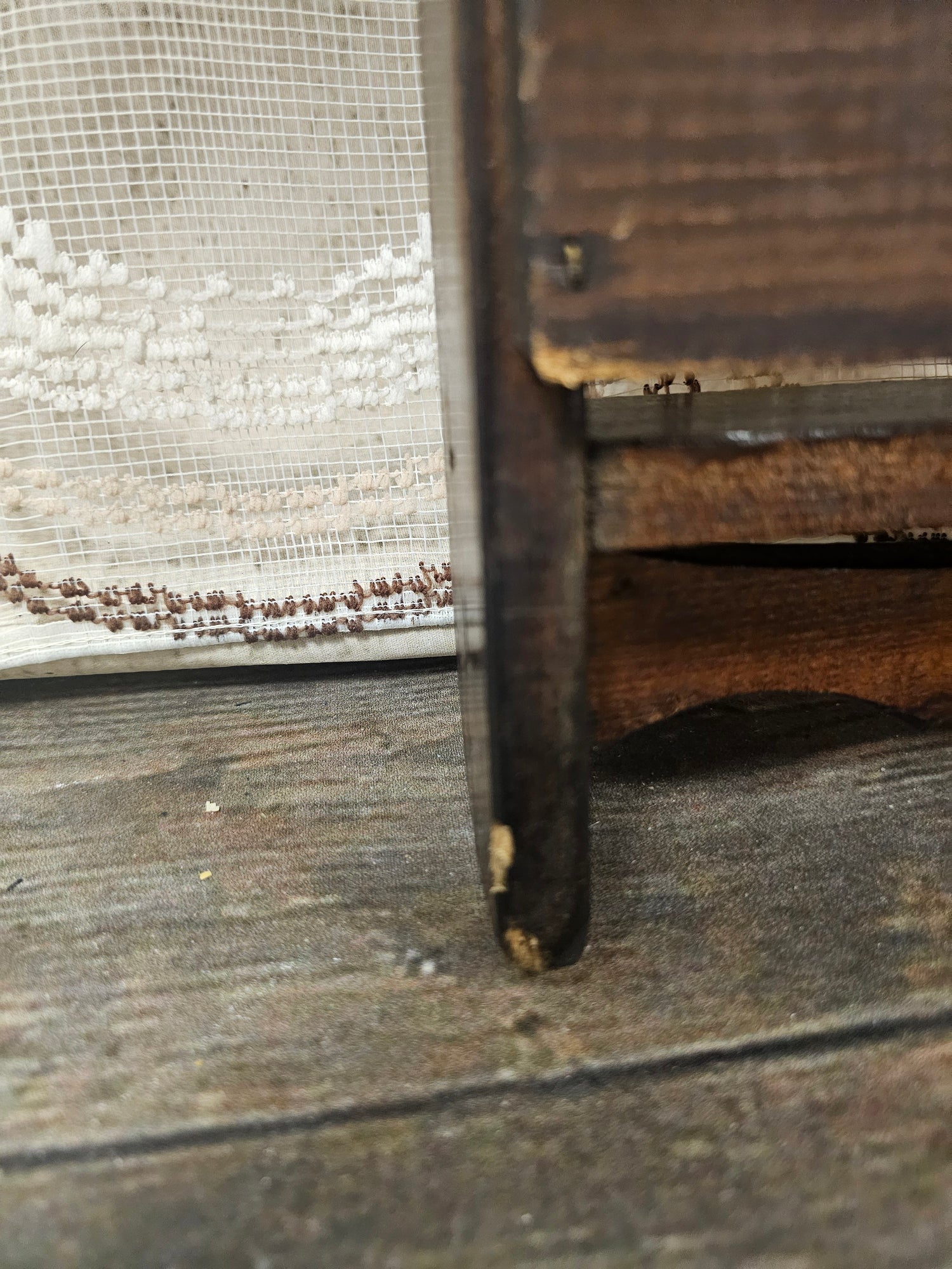 Houten bakstenen mal – decoratief wandrek
