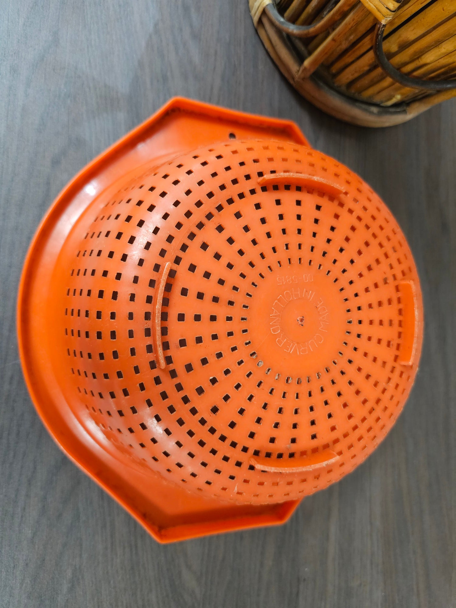 Curver oranje vergiet- made in Holland