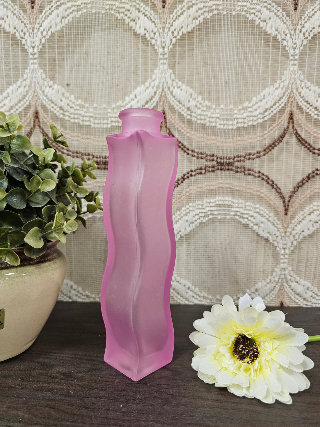 Ikea Skämt golvend vaasje roze