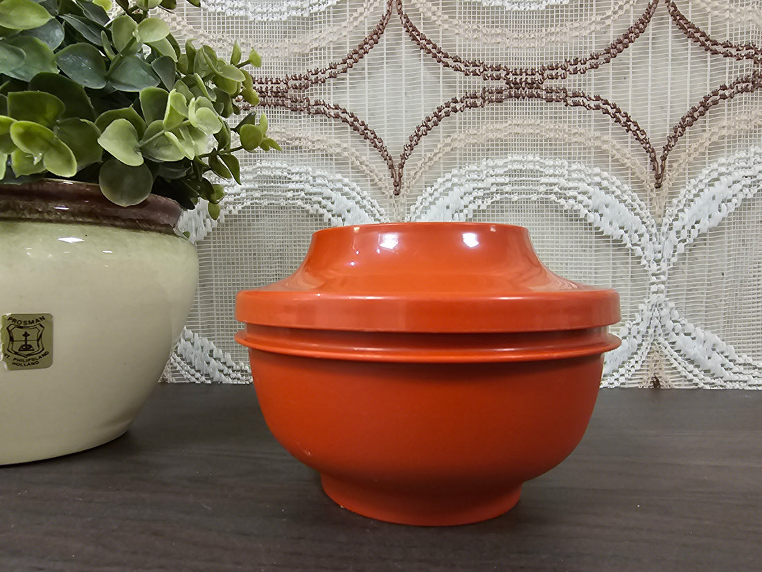 Tupperware oriental bowl oranje