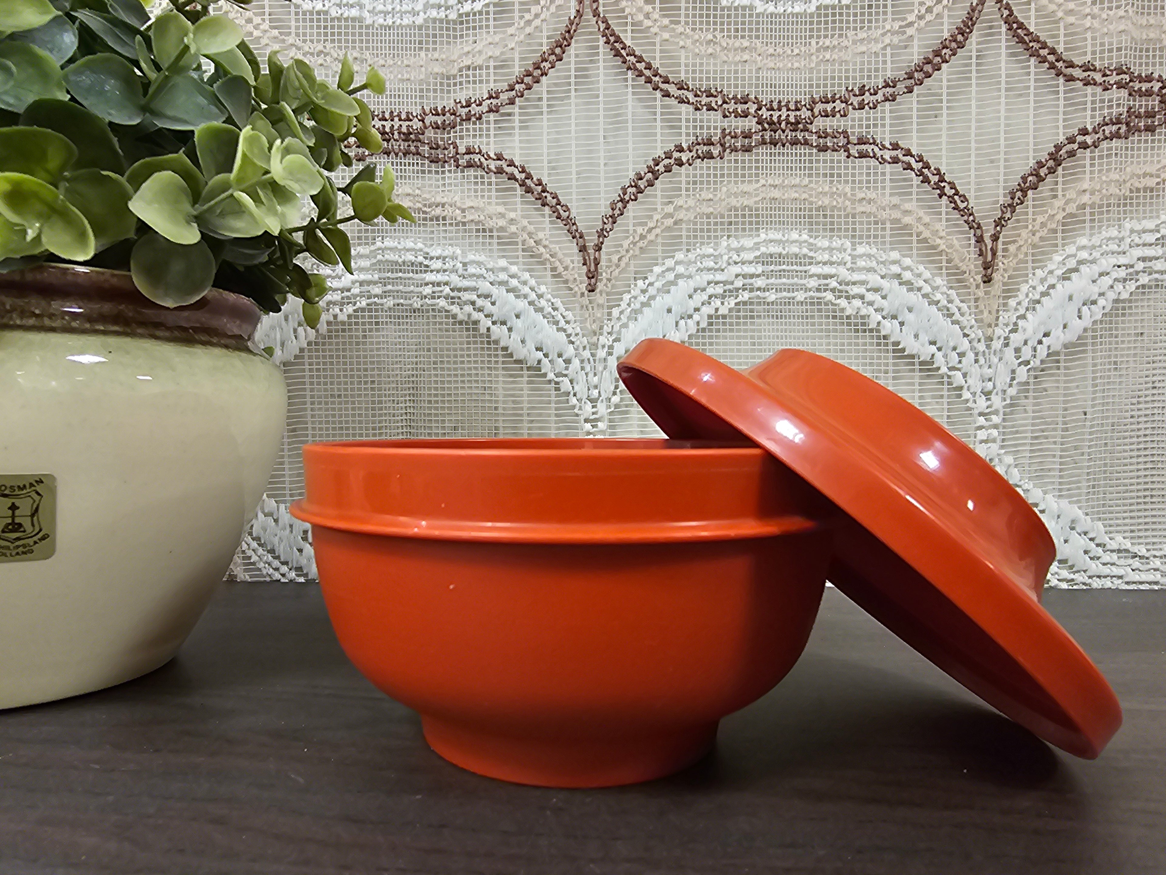 Tupperware oriental bowl oranje