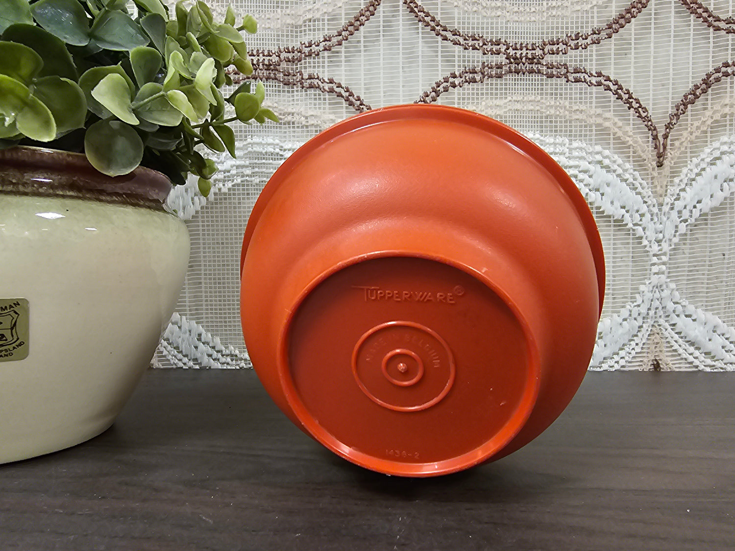 Tupperware oriental bowl oranje