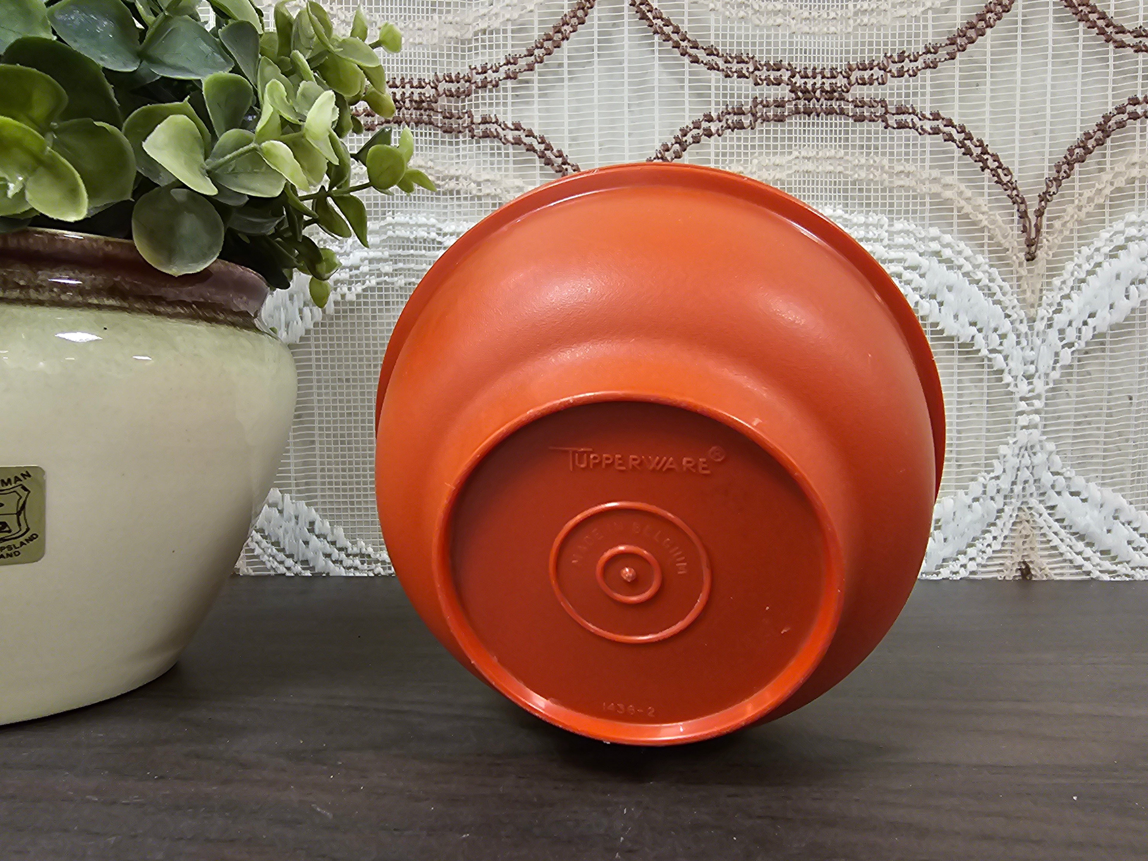 Tupperware oriental bowl oranje