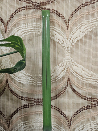 Emaille schuimspaan reseda groen