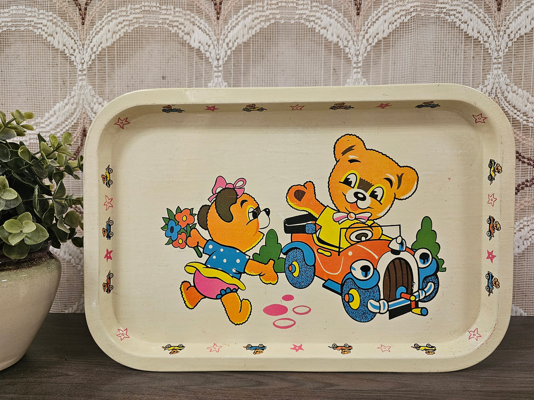 Dienblad metalen speelgoed