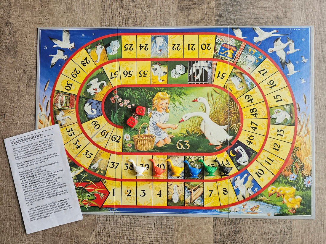 Jumbo Ganzenbord nostalgie