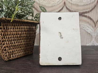Copeland wanddecoratie – jongen met vogel (10 x 12,5 cm)