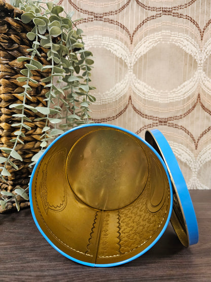Albert Heijn blauw blik nostalgisch