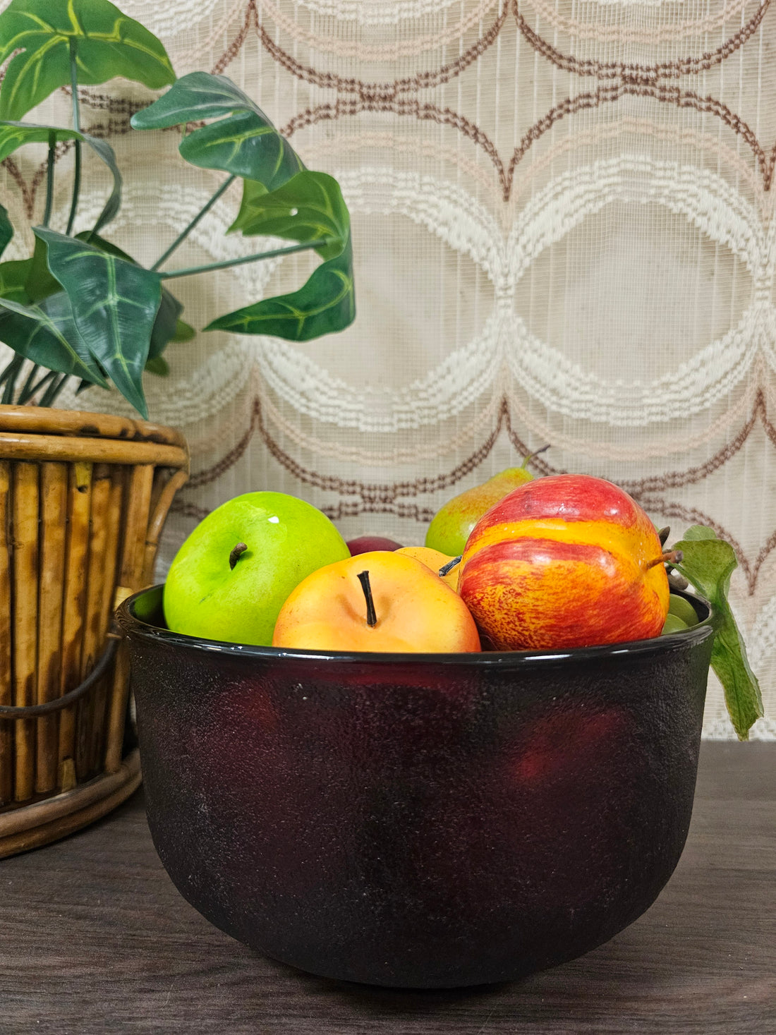 Arcoroc France Sierra rode salade / fruit schaal