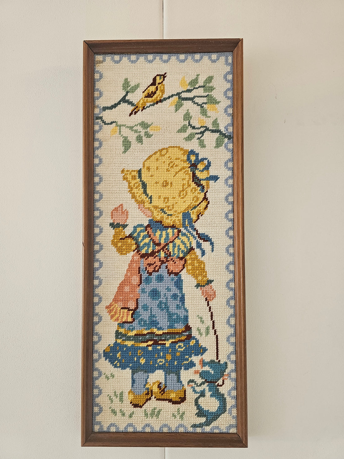 Sarah Kay ingelijste borduurwerk